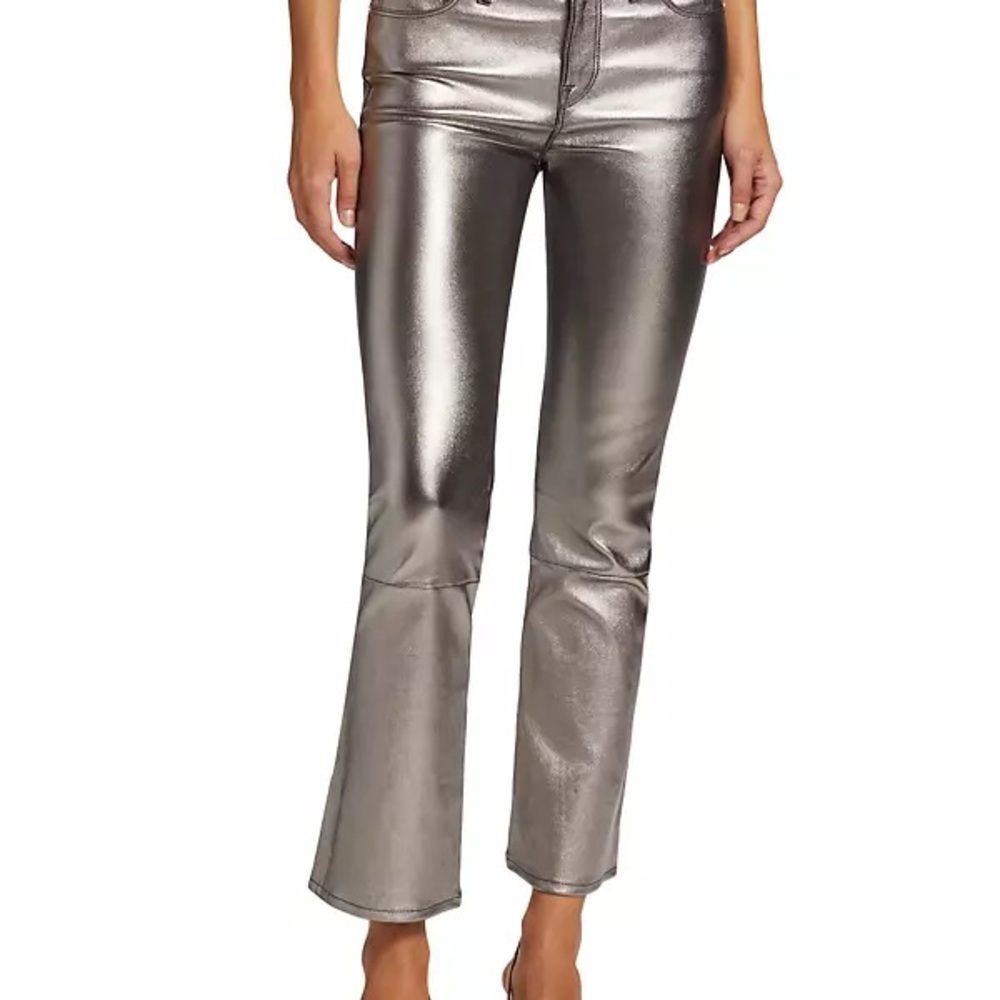 FRAME Metallic Pants